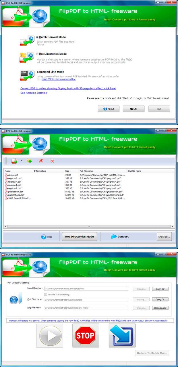 FlipBuilder PDF to HTML (Freeware) 1.0.0 full