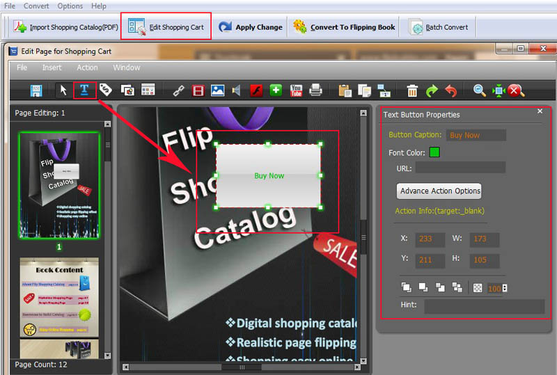add-text-button-on-flash-catalogue-page