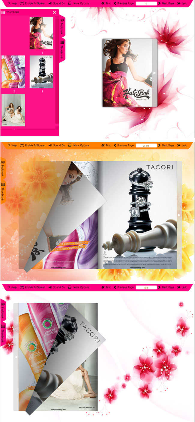 Flipbook_Themes_Package_Spread_Elegant screenshot
