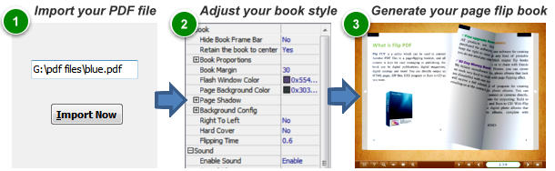 make a pdf flip like a book