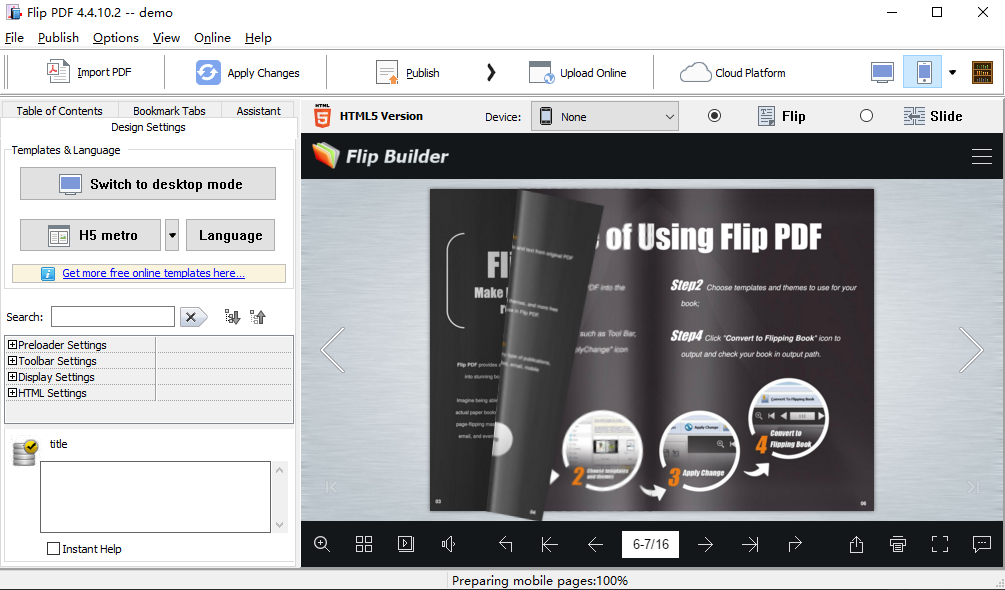 flip pdf plus for windows