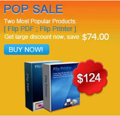 Flip PDF + Flip Printer for only $99. Click to buy now!